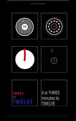 Play Box - 12 clock komponents KLWP