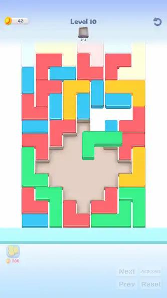 Play Box Fill 3D as an online game Box Fill 3D with UptoPlay
