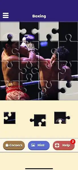 Play Boxing Love Puzzle as an online game Boxing Love Puzzle with UptoPlay