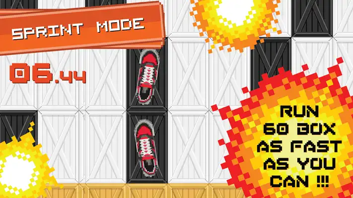 Play Box Run : Dont Step the White