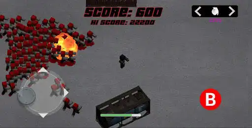 Play BoxVision: The Zombie Survival Shooter as an online game BoxVision: The Zombie Survival Shooter with UptoPlay