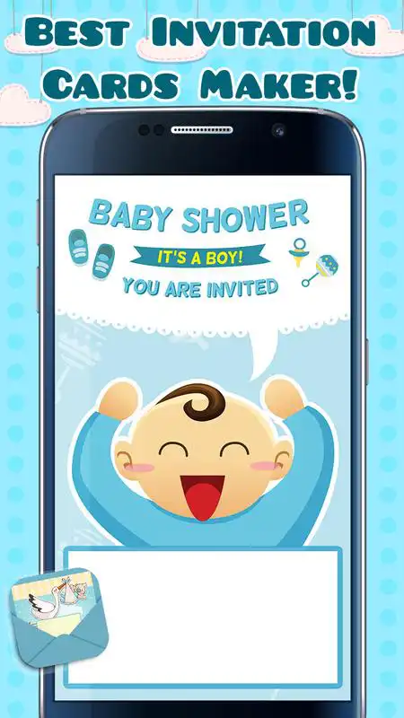 Play Boy Baby Shower Invitations