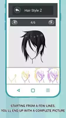 Play Boy HairStyle Drawing