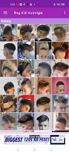 Play Boy Kid Hairstyle Gallery as an online game Boy Kid Hairstyle Gallery with UptoPlay
