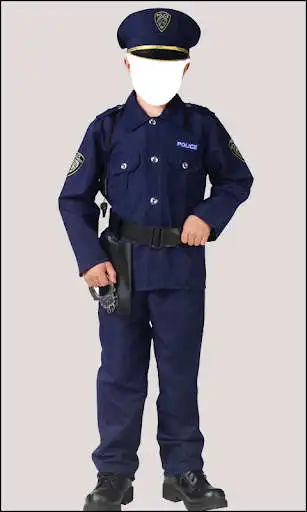 Play Boy Police Costume Photo Suit as an online game Boy Police Costume Photo Suit with UptoPlay