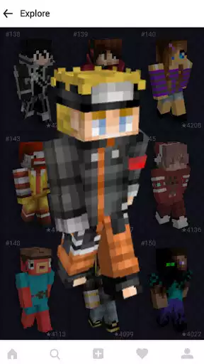 Play Boys skins for Minecraft as an online game Boys skins for Minecraft with UptoPlay