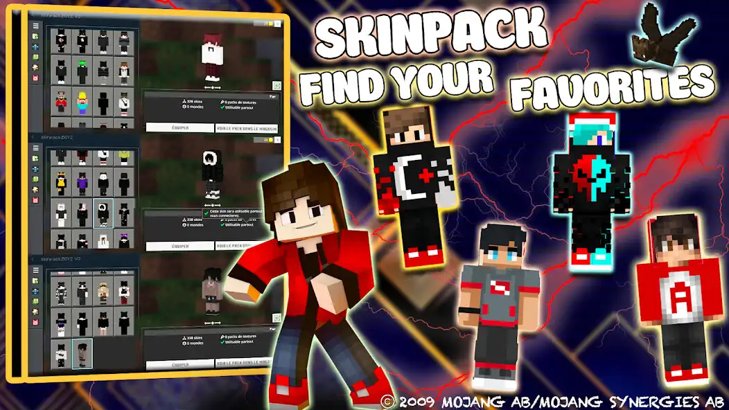 Play Boys Skins: Minecraft Mods  and enjoy Boys Skins: Minecraft Mods with UptoPlay