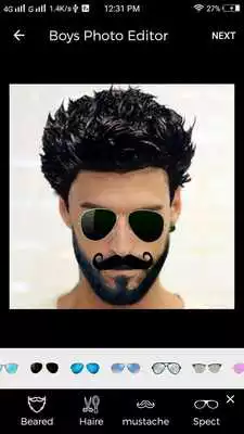Play BoyzPix - Photo Editor  Beard Maker