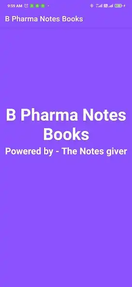 Play B Pharma Notes  and enjoy B Pharma Notes with UptoPlay