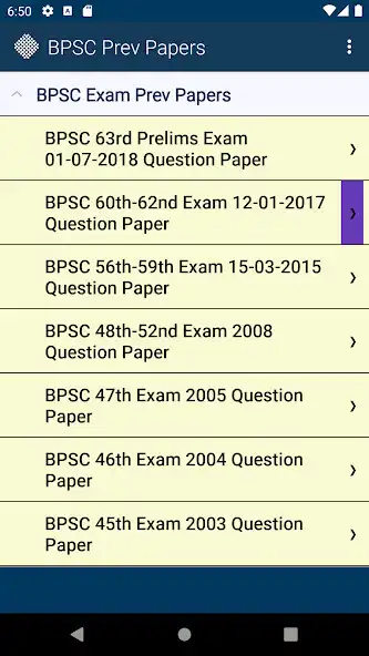 Play BPSC Exam Previous Papers  and enjoy BPSC Exam Previous Papers with UptoPlay