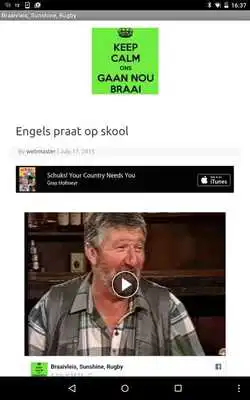 Play Braaivleis, Sunshine, Rugby