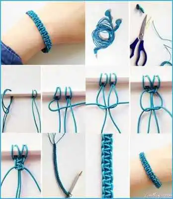 Play bracelet making step by step - tutorial