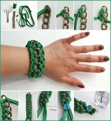 Play bracelet making step by step - tutorial