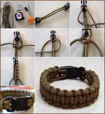 Play bracelet making step by step - tutorial