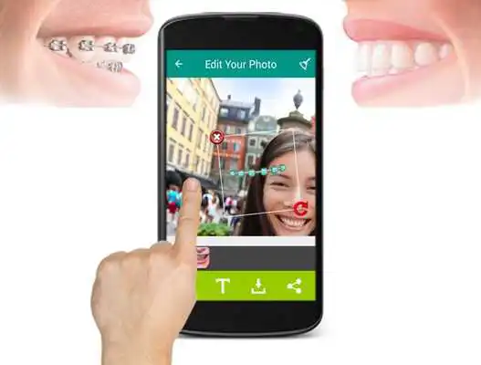 Play Braces Teeth Booth Selfie real