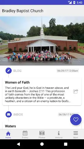 Play Bradley  Baptist Church as an online game Bradley  Baptist Church with UptoPlay