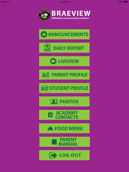 Play BRAEVIEW® Parent App as an online game BRAEVIEW® Parent App with UptoPlay