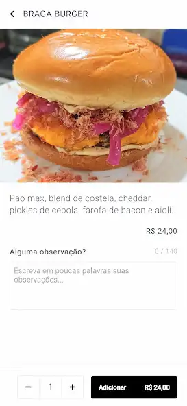 Play Bragas burger as an online game Bragas burger with UptoPlay