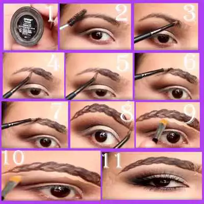Play Braided Eyebrows Tutorials