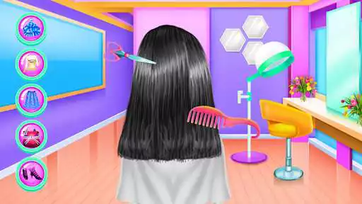 Play Braided Hair Salon as an online game Braided Hair Salon with UptoPlay