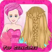 Free play online Braided hairstyles hair salon APK