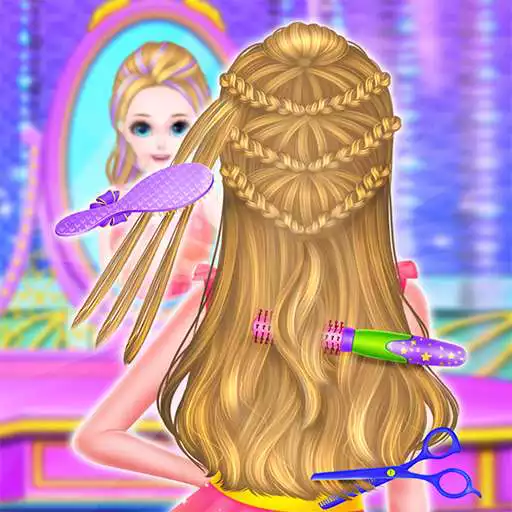Free play online Braided Hairstyles Salon  APK