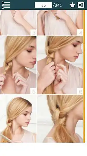 Play Braid Hairstyles Step by Step as an online game Braid Hairstyles Step by Step with UptoPlay
