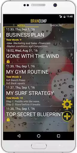 Play BrainDump To Do Lists  Notes!