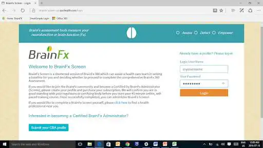 Play BrainFx Screen
