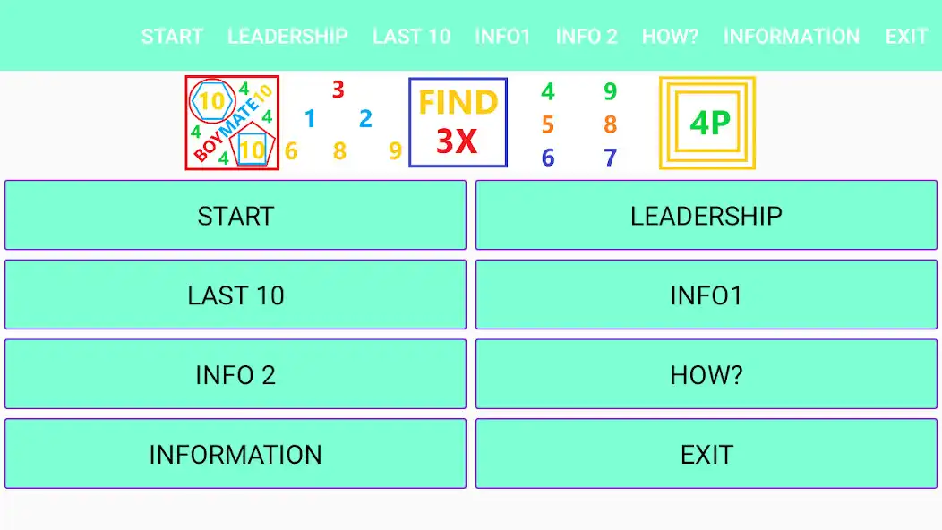 Play Brain Game - Find3x 4P  and enjoy Brain Game - Find3x 4P with UptoPlay