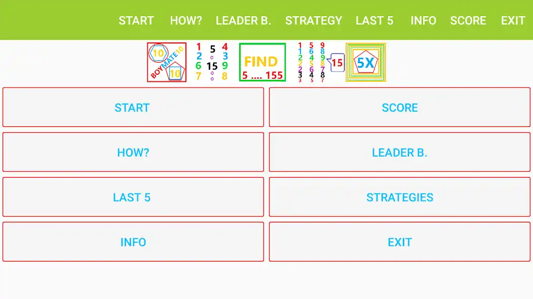 Play Brain Game - Find5x  and enjoy Brain Game - Find5x with UptoPlay