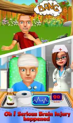 Play Brain Operation Surgery Simulator: Hospital Game