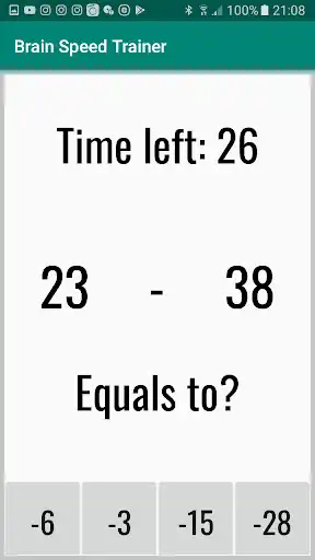 Play Brain Speed Trainer as an online game Brain Speed Trainer with UptoPlay