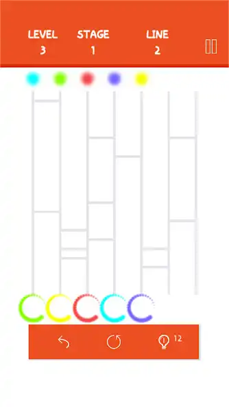 Play Braintraining：AmidaLinePuzzle  and enjoy Braintraining：AmidaLinePuzzle with UptoPlay