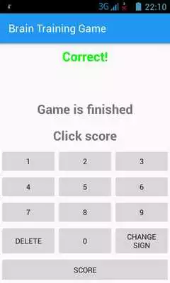 Play Brain Training Game