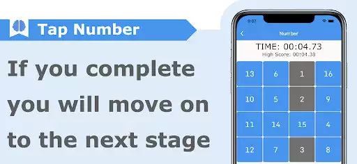 Play Brain training game/Tap Number as an online game Brain training game/Tap Number with UptoPlay
