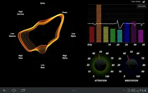 Play Brainwave Visualizer  and enjoy Brainwave Visualizer with UptoPlay
