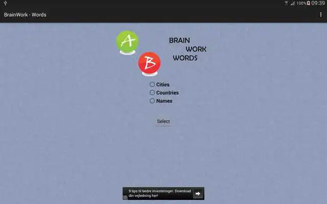Play BrainWork - Words