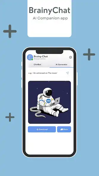 Play BrainyChat -  AI Companion as an online game BrainyChat -  AI Companion with UptoPlay