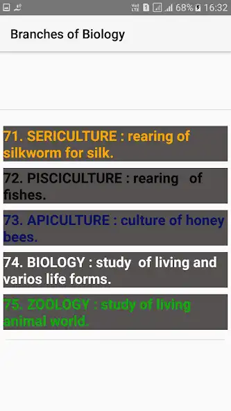 Play Branches of Biology  and enjoy Branches of Biology with UptoPlay
