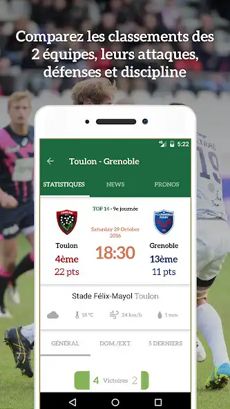 Play Branchez Rugby - stats  news  and enjoy Branchez Rugby - stats  news with UptoPlay