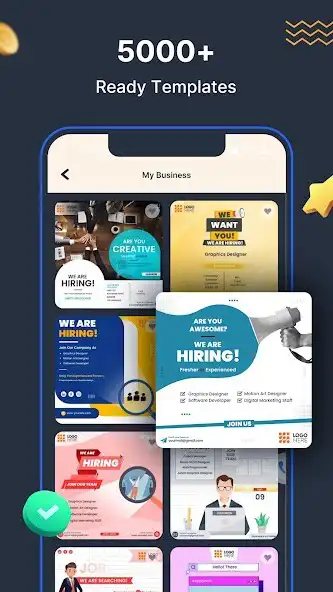 Play Brand Buzz- Flyer Poster Maker as an online game Brand Buzz- Flyer Poster Maker with UptoPlay