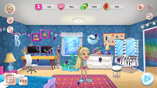Play Bratz Total Fashion Makeover as an online game Bratz Total Fashion Makeover with UptoPlay