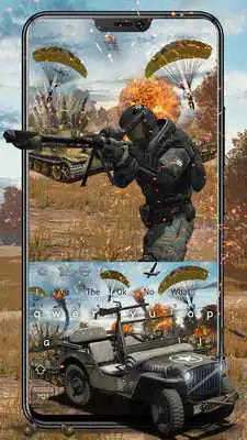 Play Brave Soldier Keyboard Theme