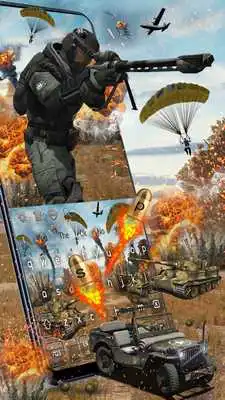 Play Brave Soldier Keyboard Theme