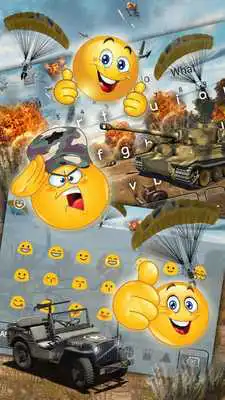 Play Brave Soldier Keyboard Theme