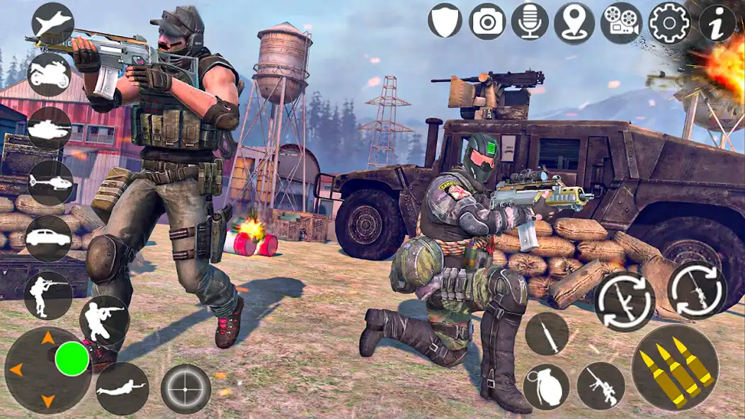 Play Bravo Elite Commando Game as an online game Bravo Elite Commando Game with UptoPlay