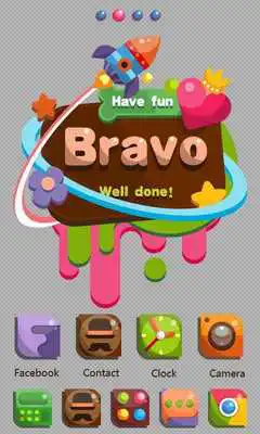 Play Bravo GO Launcher Theme