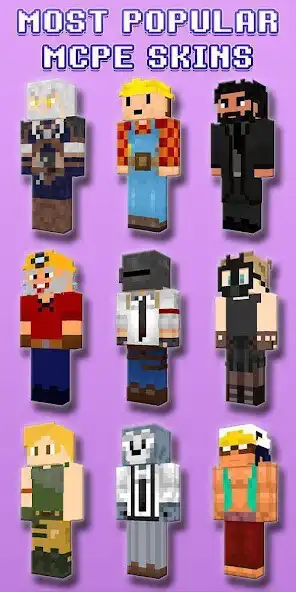Play Brawlers Skins for Minecraft  and enjoy Brawlers Skins for Minecraft with UptoPlay
