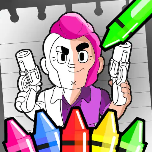 Play Brawl stars coloring Game APK